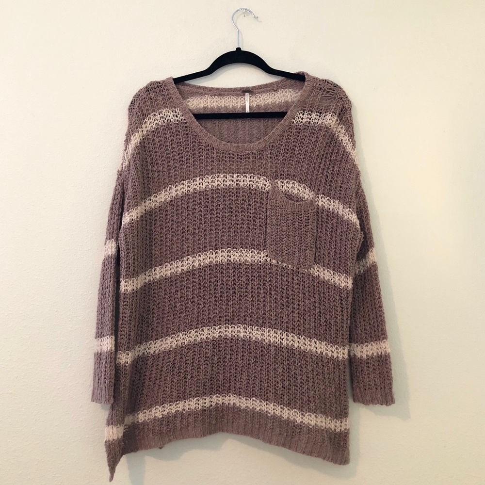 Free People // Greenwich Striped Sweater 💛
